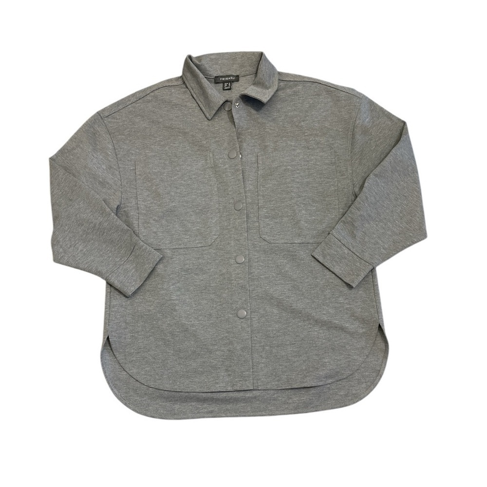 Women’s Oversized Button-Up Shacket - Size 6